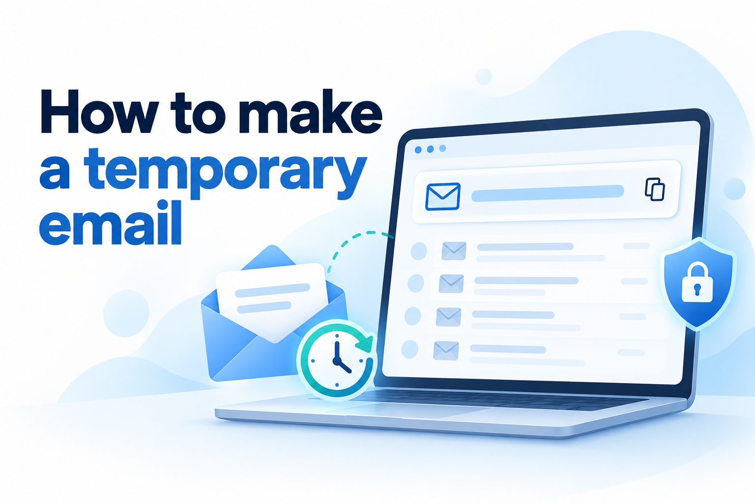 how-to-access-a-temporary-email-e2671 Person accessing a temporary email inbox on a laptop