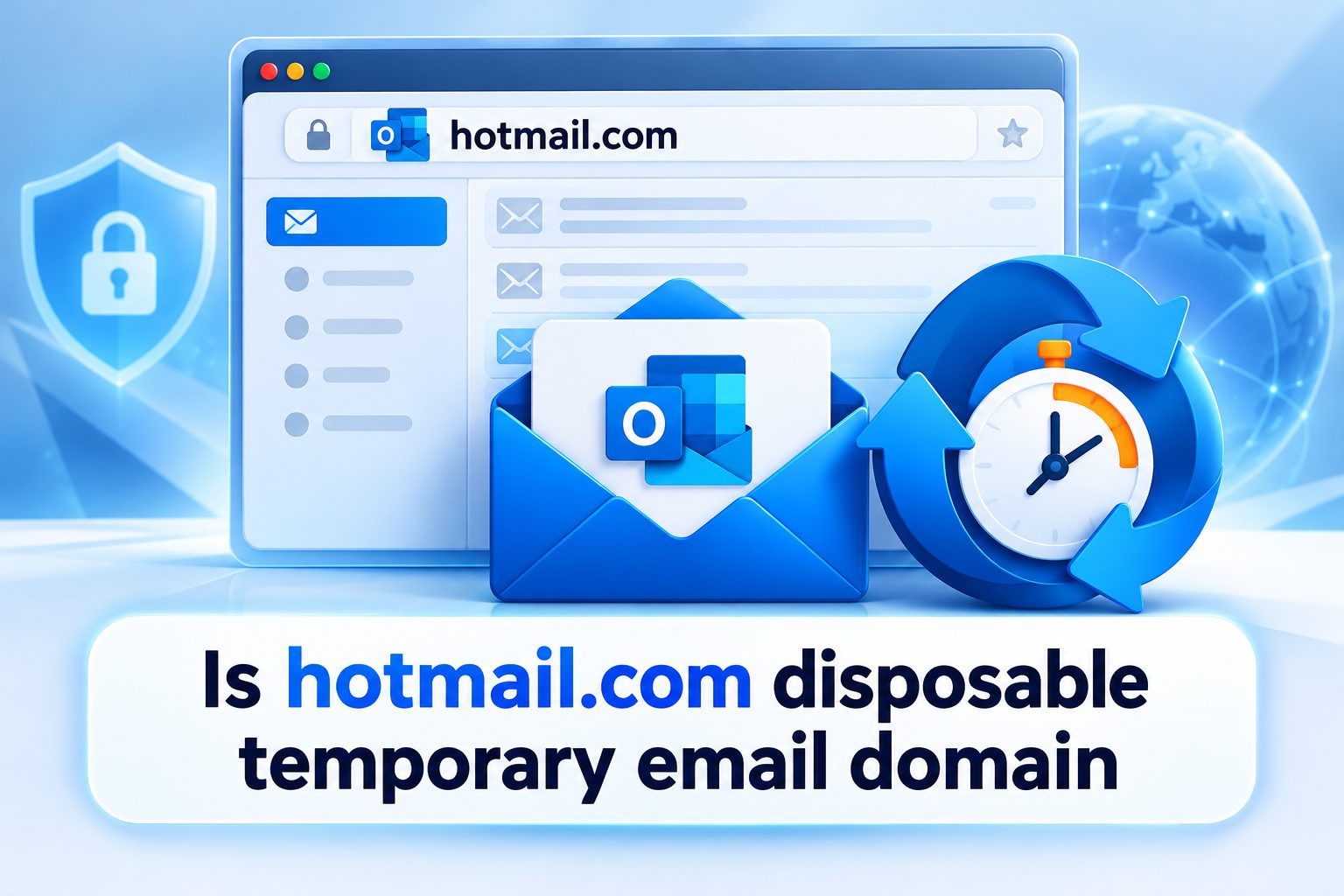 is-outlook-com-disposable-email-domain-temporary-e2668 Outlook.com email inbox illustrating disposable email domain status